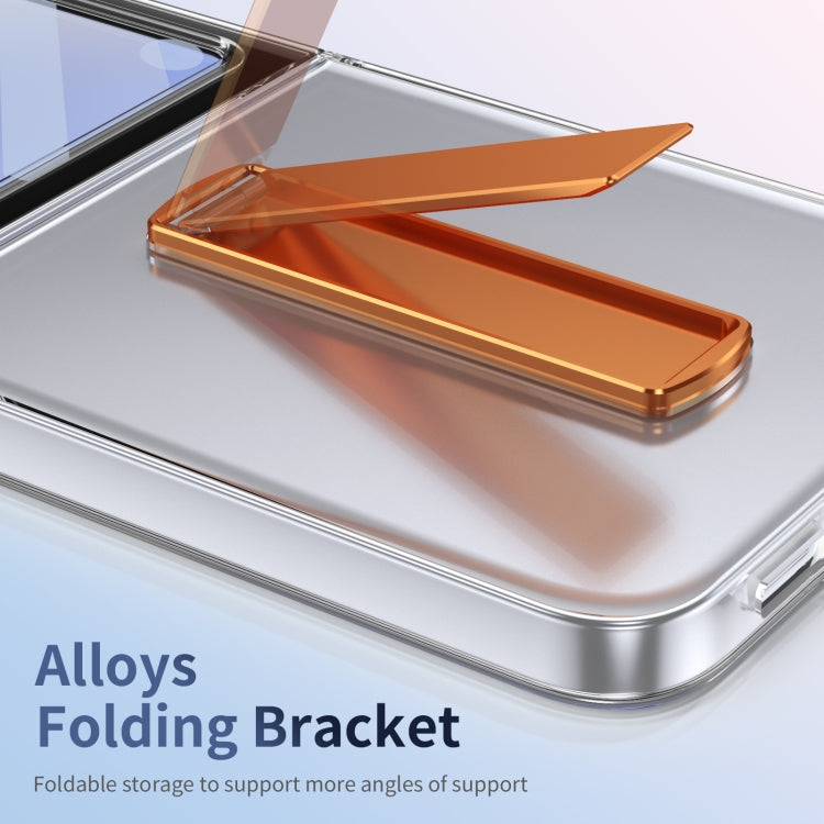 For Samsung Galaxy Z Flip5 Ice-Cold Holder PC Hybrid TPU Phone Case
