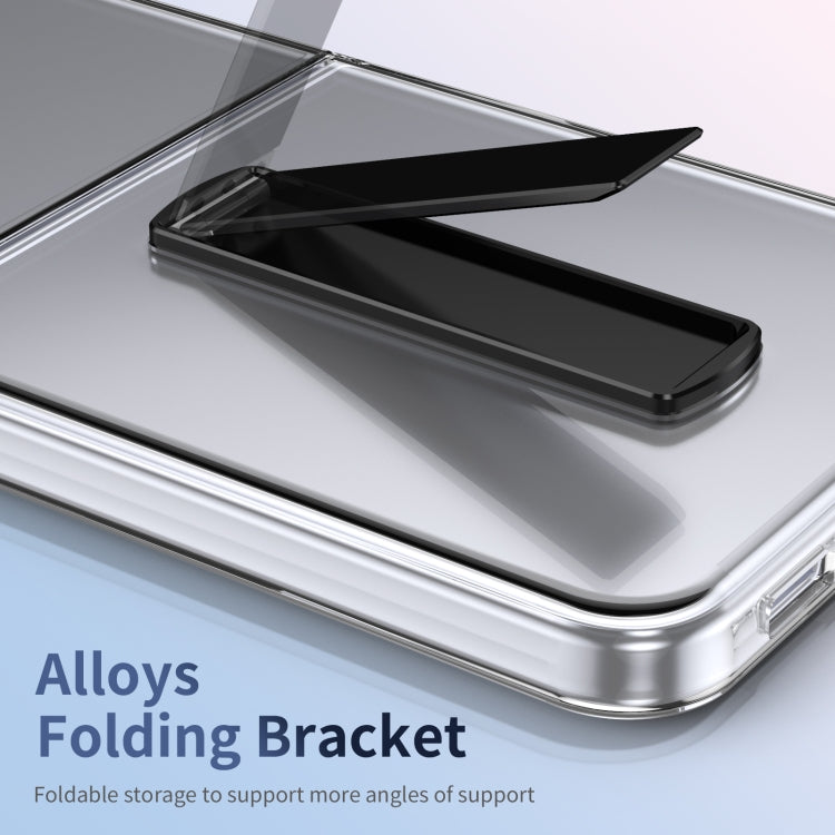 For Samsung Galaxy Z Flip3 Ice-Cold Holder PC Hybrid TPU Phone Case
