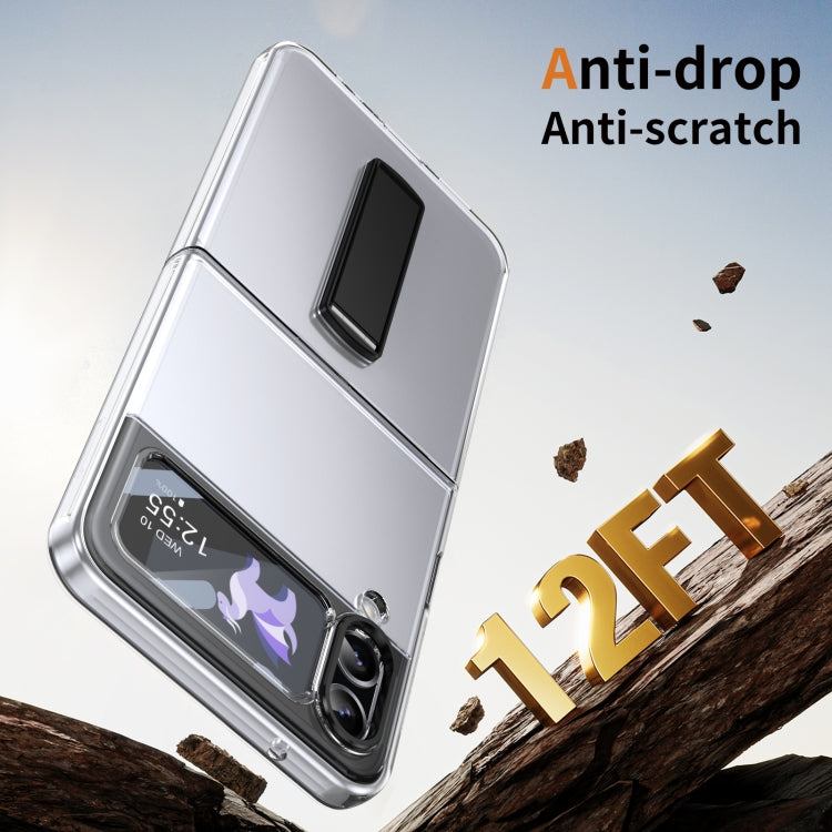 For Samsung Galaxy Z Flip3 Ice-Cold Holder PC Hybrid TPU Phone Case
