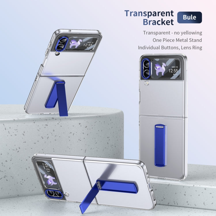 For Samsung Galaxy Z Flip3 Ice-Cold Holder PC Hybrid TPU Phone Case