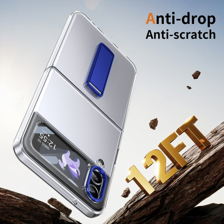 For Samsung Galaxy Z Flip3 Ice-Cold Holder PC Hybrid TPU Phone Case