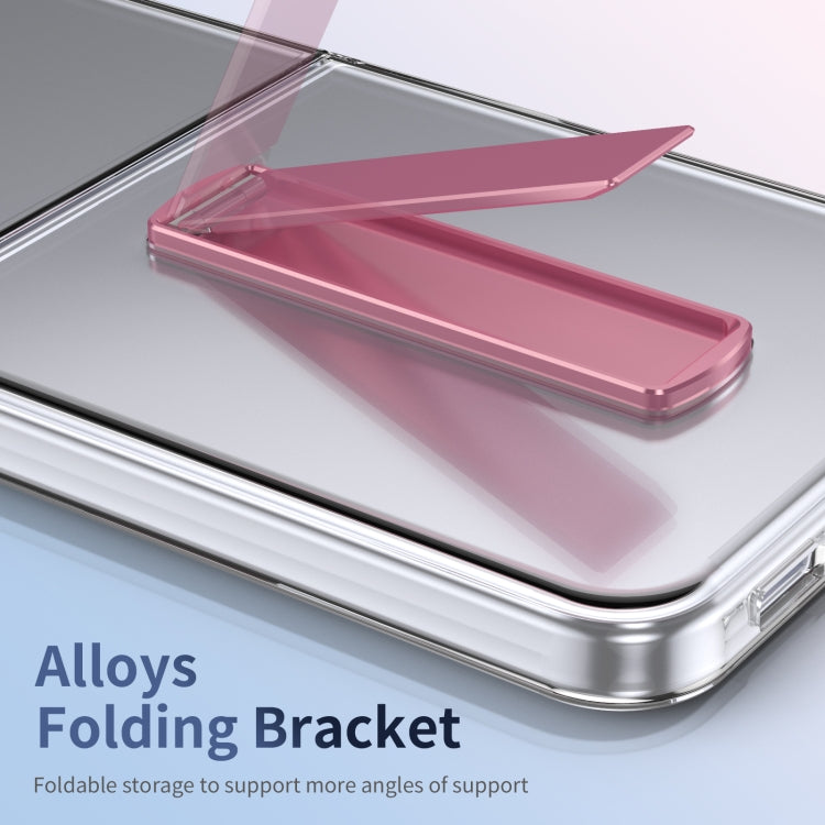 For Samsung Galaxy Z Flip3 Ice-Cold Holder PC Hybrid TPU Phone Case