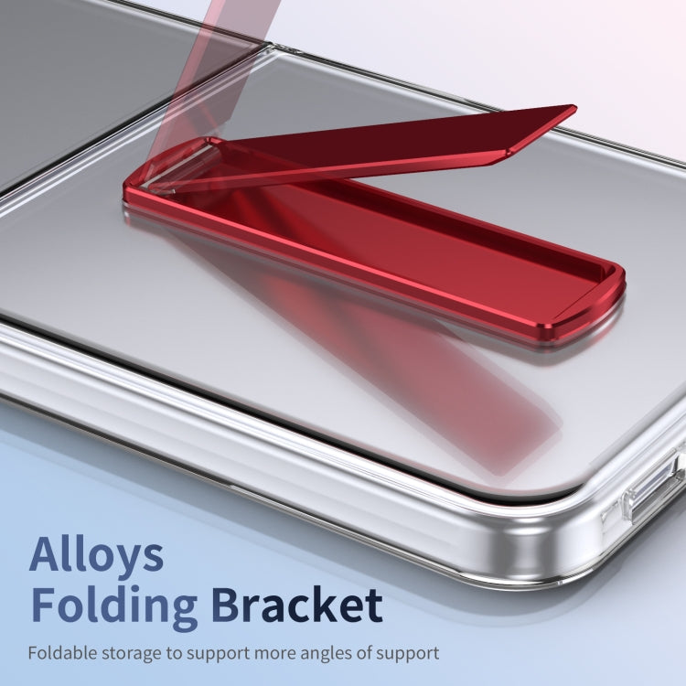 For Samsung Galaxy Z Flip3 Ice-Cold Holder PC Hybrid TPU Phone Case