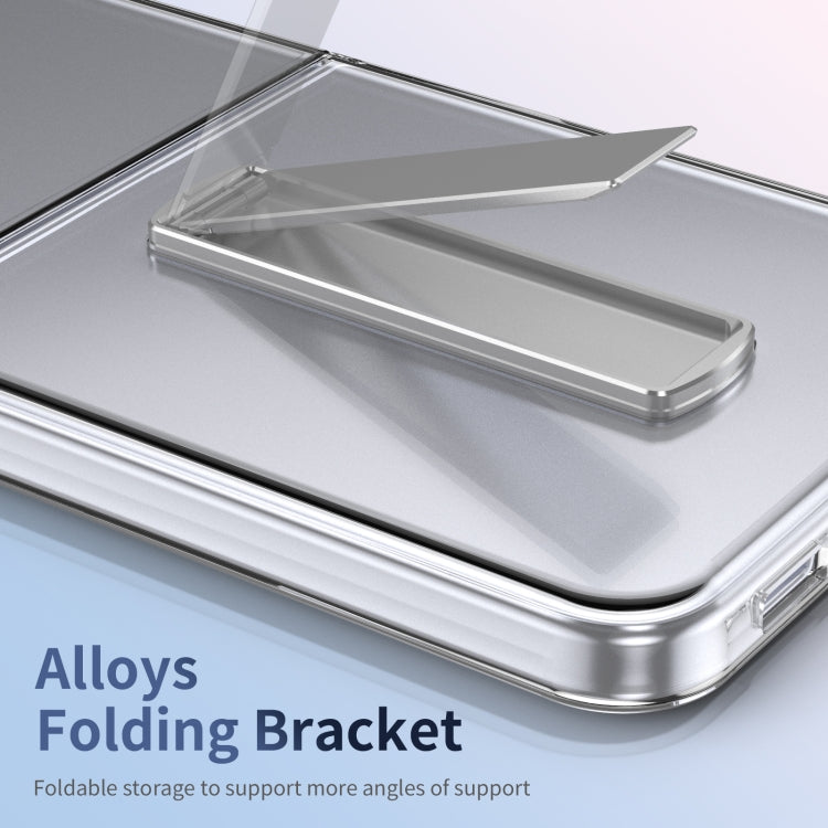 For Samsung Galaxy Z Flip3 Ice-Cold Holder PC Hybrid TPU Phone Case