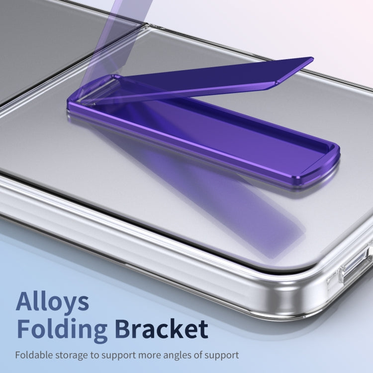 For Samsung Galaxy Z Flip3 Ice-Cold Holder PC Hybrid TPU Phone Case