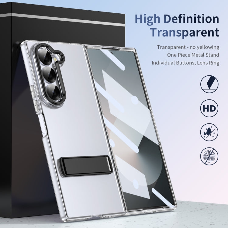 For Samsung Galaxy Z Fold6 Ice-Cold Holder PC Hybrid TPU Phone Case
