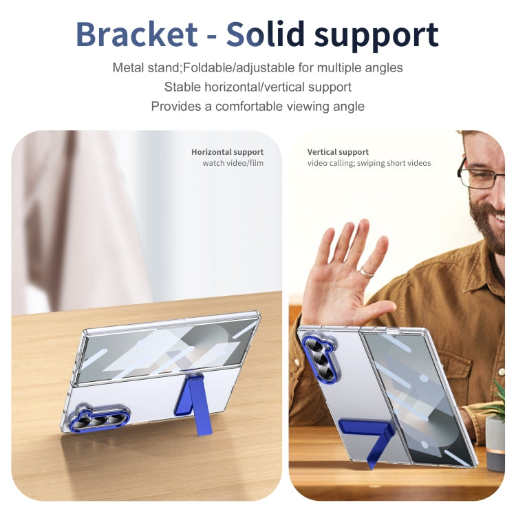 For Samsung Galaxy Z Fold6 Ice-Cold Holder PC Hybrid TPU Phone Case