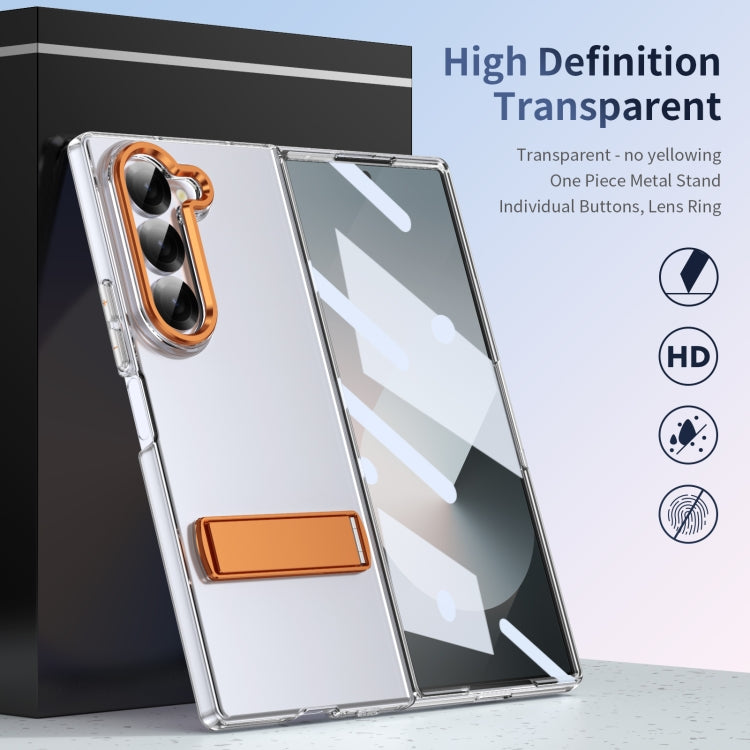 For Samsung Galaxy Z Fold6 Ice-Cold Holder PC Hybrid TPU Phone Case