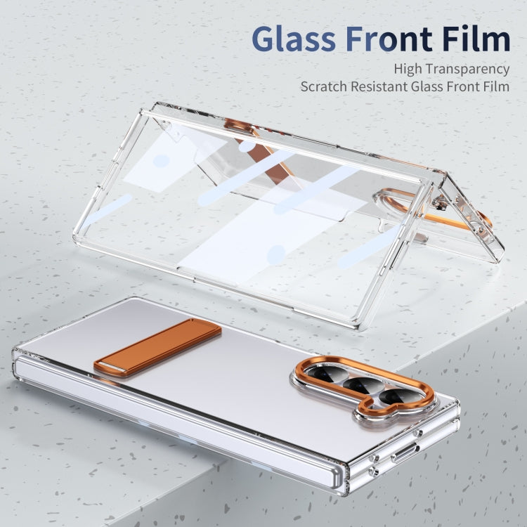 For Samsung Galaxy Z Fold6 Ice-Cold Holder PC Hybrid TPU Phone Case