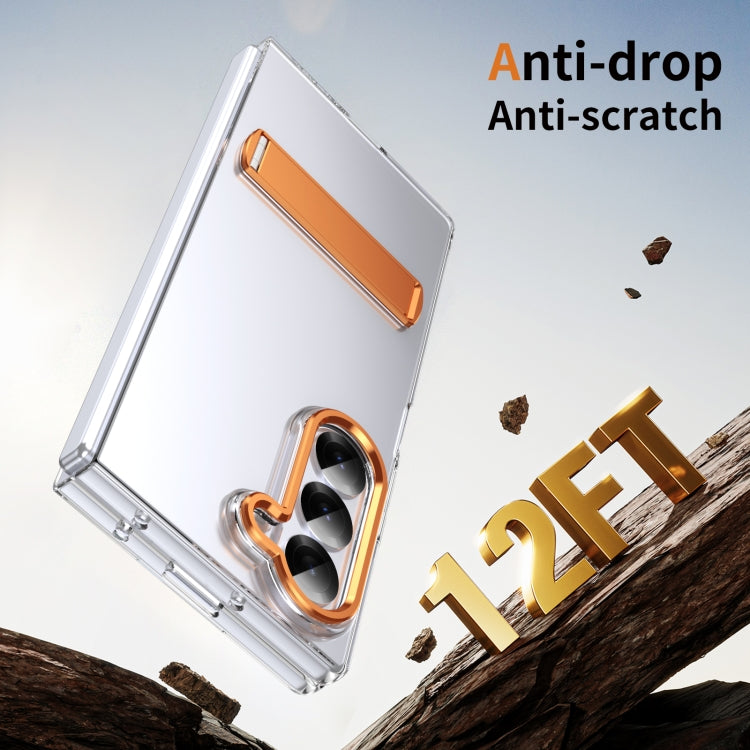 For Samsung Galaxy Z Fold6 Ice-Cold Holder PC Hybrid TPU Phone Case