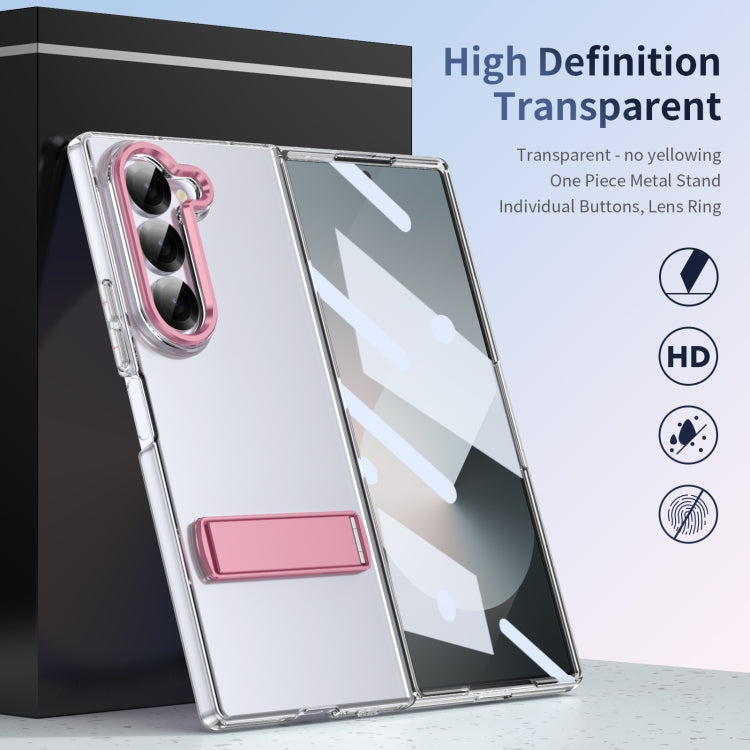 For Samsung Galaxy Z Fold6 Ice-Cold Holder PC Hybrid TPU Phone Case