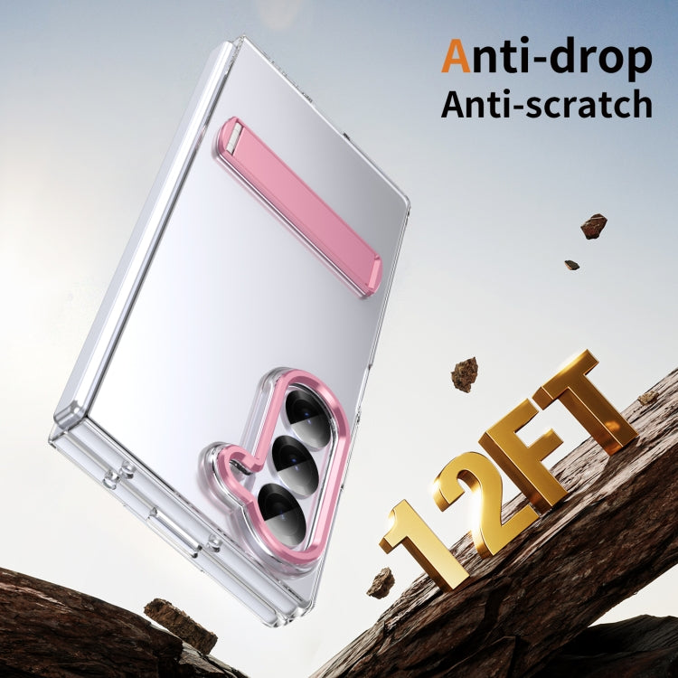 For Samsung Galaxy Z Fold6 Ice-Cold Holder PC Hybrid TPU Phone Case