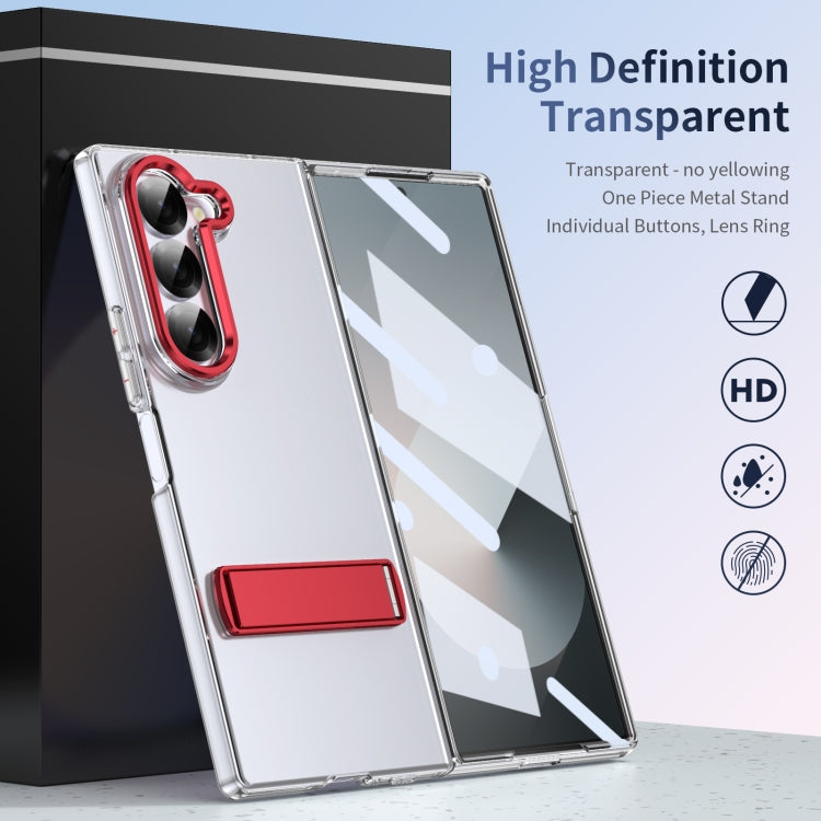 For Samsung Galaxy Z Fold6 Ice-Cold Holder PC Hybrid TPU Phone Case