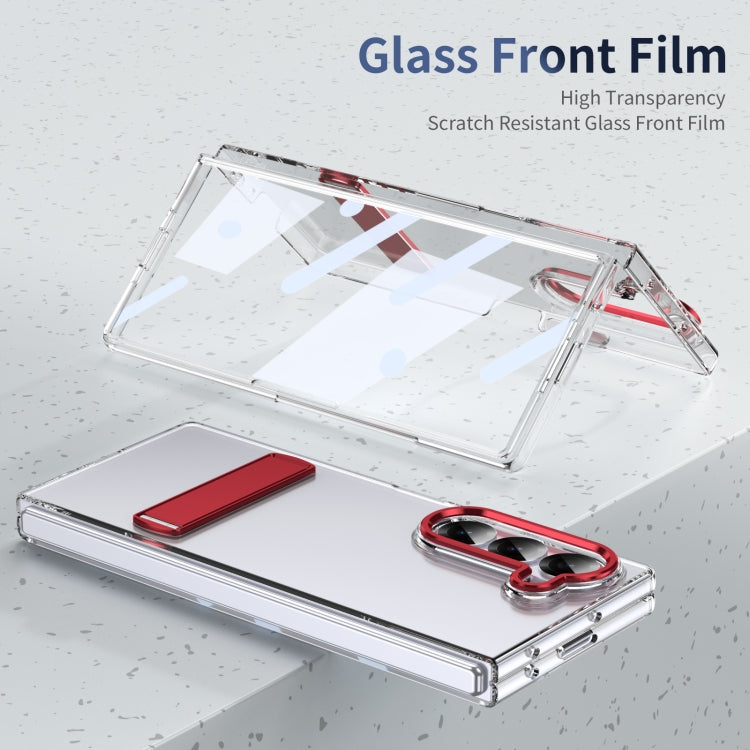 For Samsung Galaxy Z Fold6 Ice-Cold Holder PC Hybrid TPU Phone Case