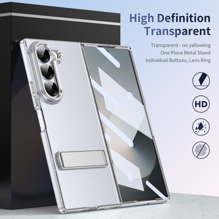 For Samsung Galaxy Z Fold6 Ice-Cold Holder PC Hybrid TPU Phone Case