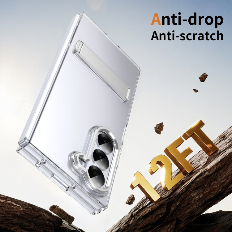 For Samsung Galaxy Z Fold6 Ice-Cold Holder PC Hybrid TPU Phone Case