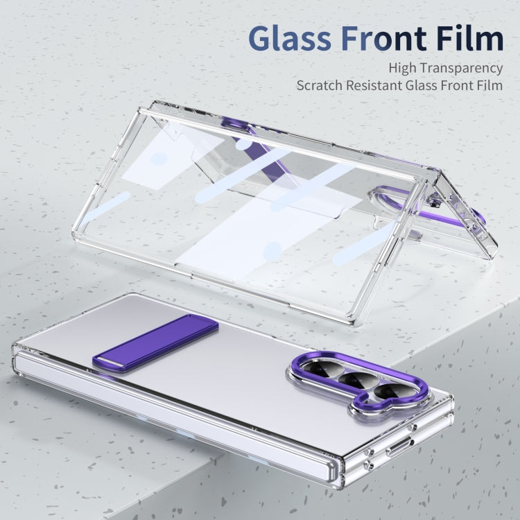 For Samsung Galaxy Z Fold6 Ice-Cold Holder PC Hybrid TPU Phone Case