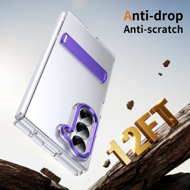 For Samsung Galaxy Z Fold6 Ice-Cold Holder PC Hybrid TPU Phone Case