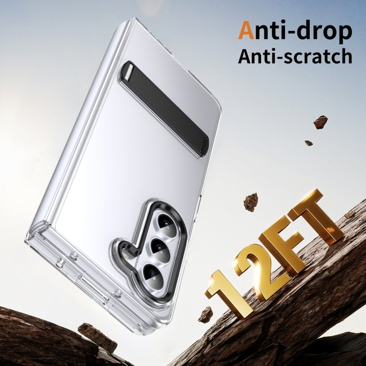 For Samsung Galaxy Z Fold5 Ice-Cold Holder PC Hybrid TPU Phone Case