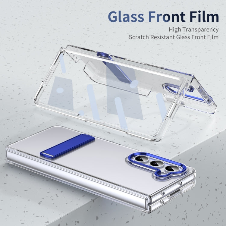 For Samsung Galaxy Z Fold5 Ice-Cold Holder PC Hybrid TPU Phone Case