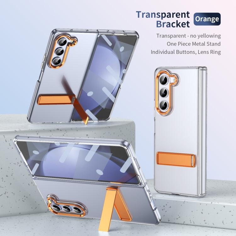 For Samsung Galaxy Z Fold5 Ice-Cold Holder PC Hybrid TPU Phone Case