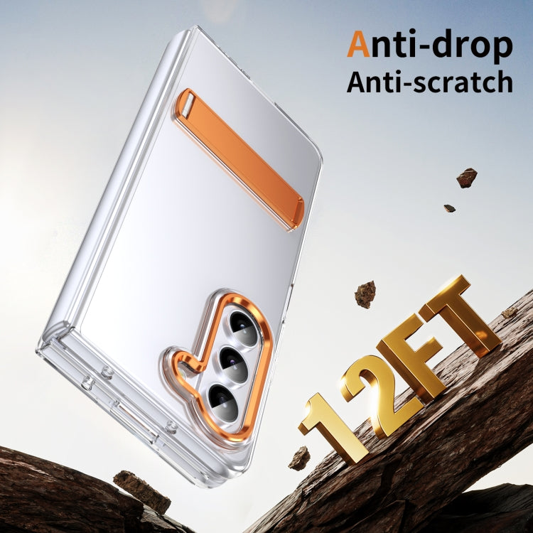 For Samsung Galaxy Z Fold5 Ice-Cold Holder PC Hybrid TPU Phone Case