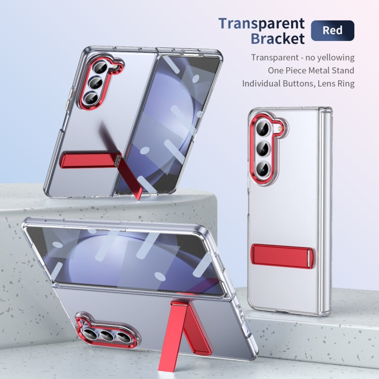 For Samsung Galaxy Z Fold5 Ice-Cold Holder PC Hybrid TPU Phone Case