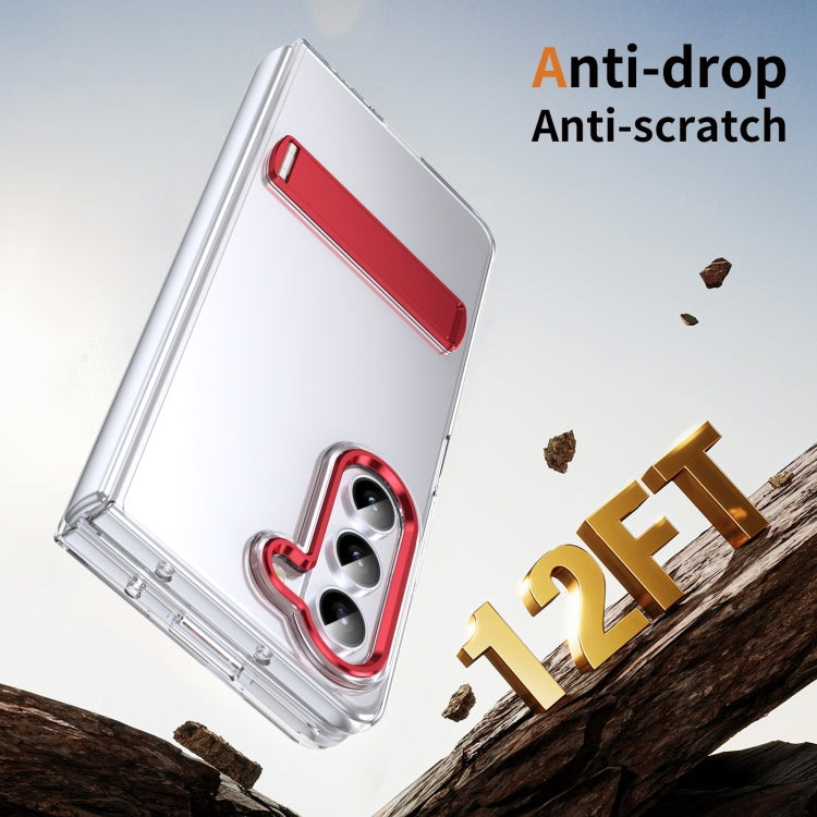 For Samsung Galaxy Z Fold5 Ice-Cold Holder PC Hybrid TPU Phone Case