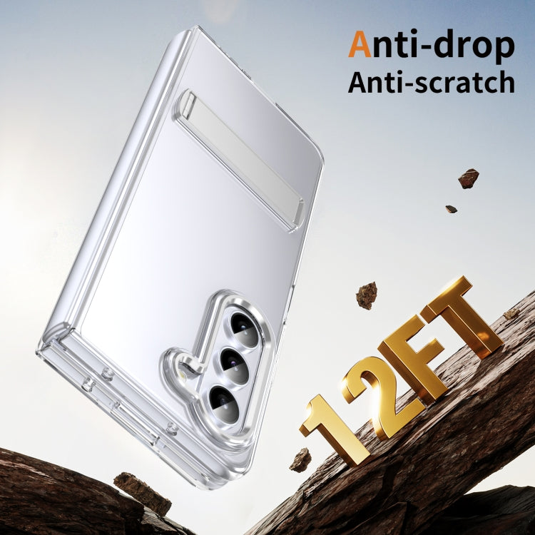 For Samsung Galaxy Z Fold5 Ice-Cold Holder PC Hybrid TPU Phone Case