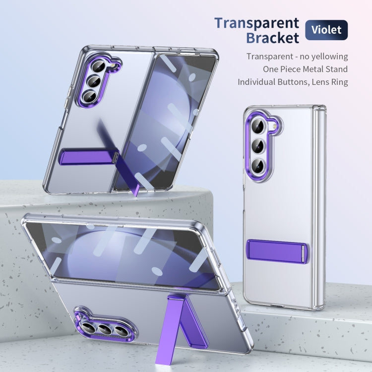 For Samsung Galaxy Z Fold5 Ice-Cold Holder PC Hybrid TPU Phone Case
