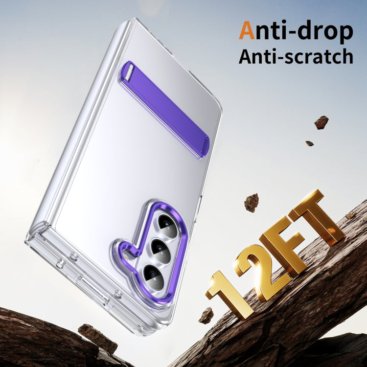 For Samsung Galaxy Z Fold5 Ice-Cold Holder PC Hybrid TPU Phone Case