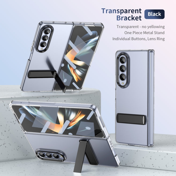 For Samsung Galaxy Z Fold4 Ice-Cold Holder PC Hybrid TPU Phone Case