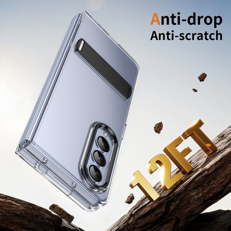 For Samsung Galaxy Z Fold4 Ice-Cold Holder PC Hybrid TPU Phone Case