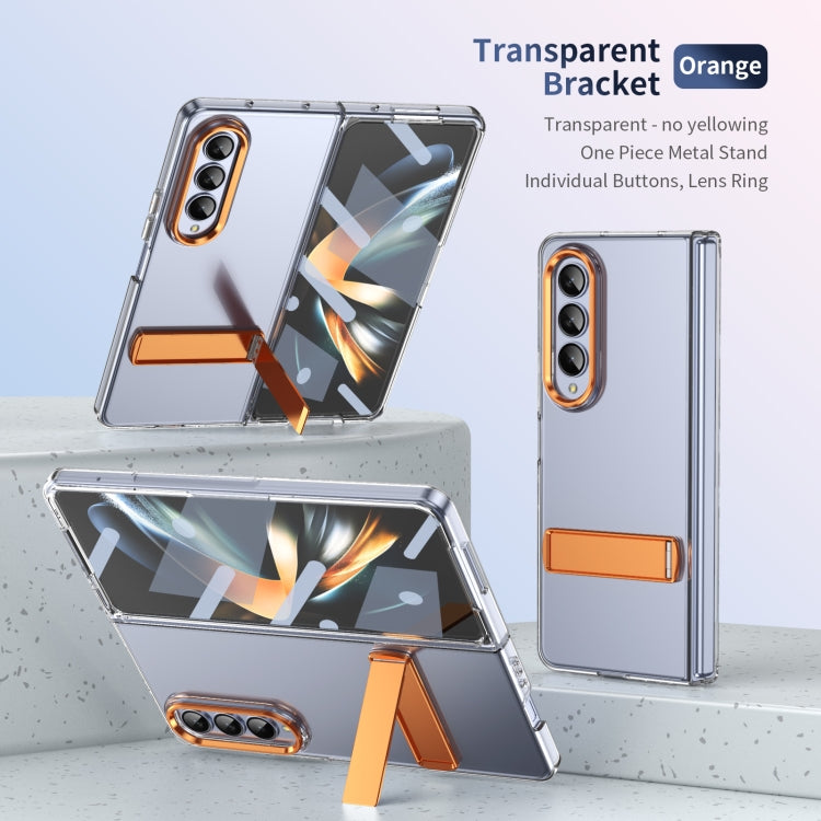 For Samsung Galaxy Z Fold4 Ice-Cold Holder PC Hybrid TPU Phone Case