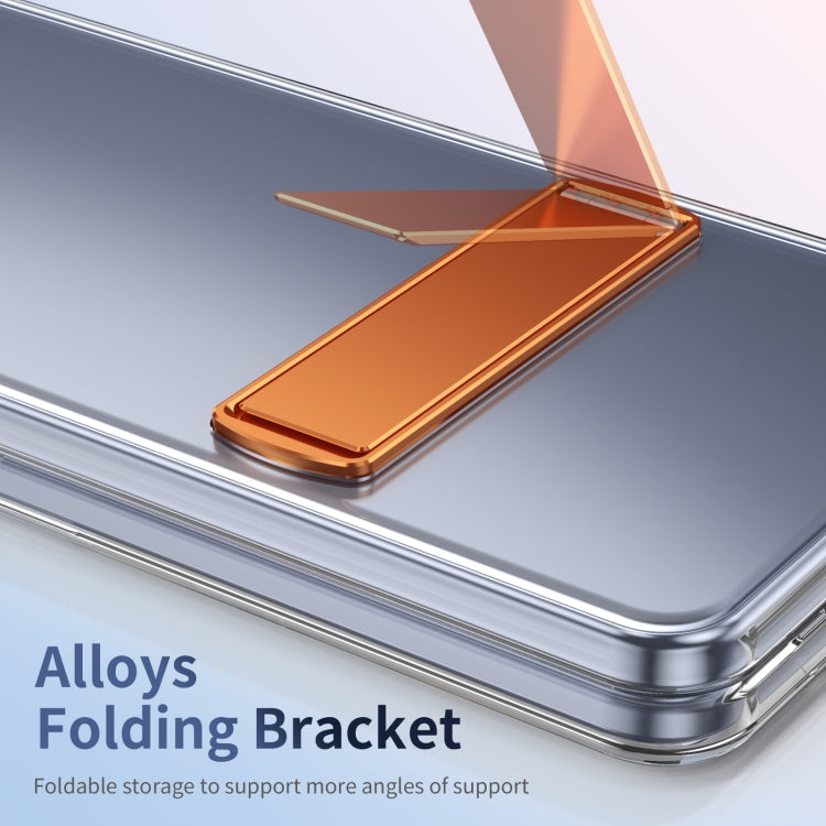 For Samsung Galaxy Z Fold4 Ice-Cold Holder PC Hybrid TPU Phone Case