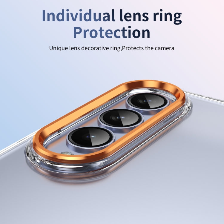 For Samsung Galaxy Z Fold4 Ice-Cold Holder PC Hybrid TPU Phone Case