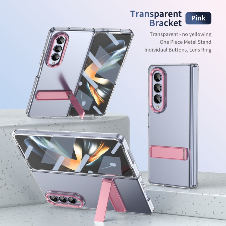 For Samsung Galaxy Z Fold4 Ice-Cold Holder PC Hybrid TPU Phone Case
