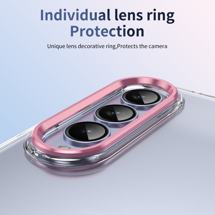 For Samsung Galaxy Z Fold4 Ice-Cold Holder PC Hybrid TPU Phone Case