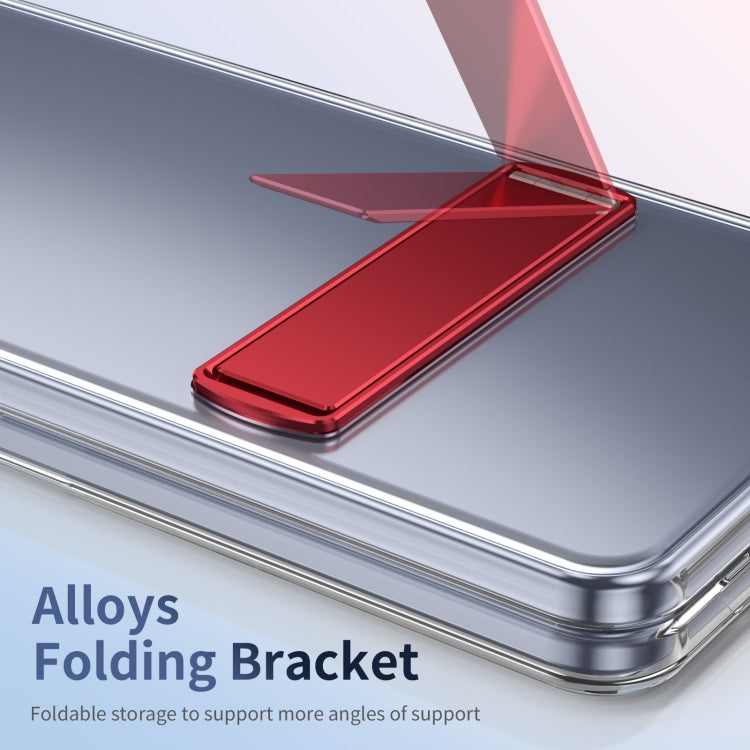 For Samsung Galaxy Z Fold4 Ice-Cold Holder PC Hybrid TPU Phone Case
