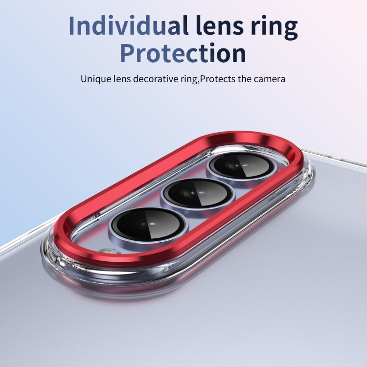 For Samsung Galaxy Z Fold4 Ice-Cold Holder PC Hybrid TPU Phone Case