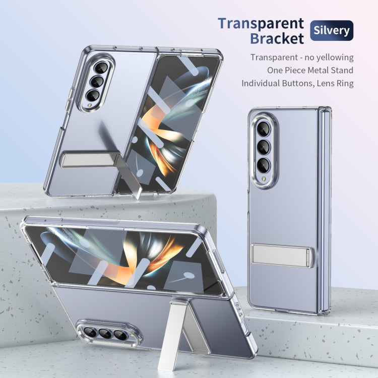 For Samsung Galaxy Z Fold4 Ice-Cold Holder PC Hybrid TPU Phone Case