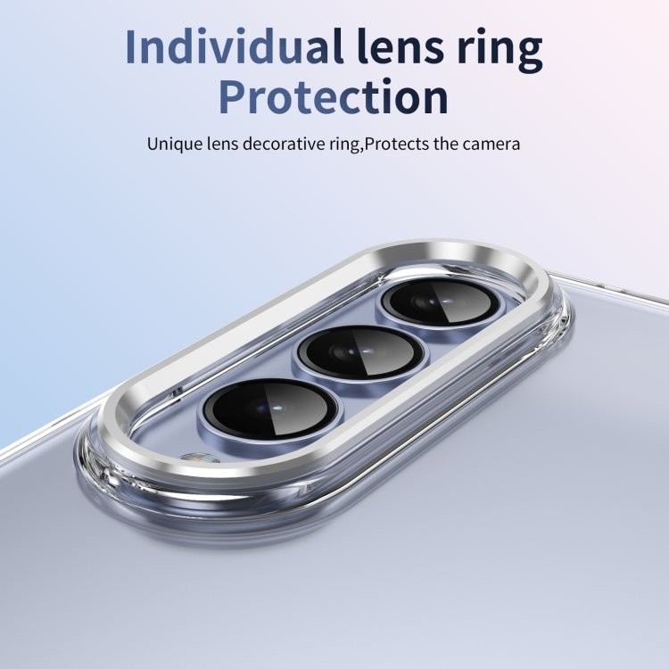 For Samsung Galaxy Z Fold4 Ice-Cold Holder PC Hybrid TPU Phone Case