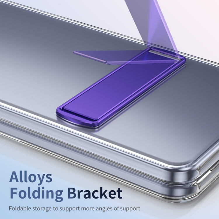 For Samsung Galaxy Z Fold4 Ice-Cold Holder PC Hybrid TPU Phone Case
