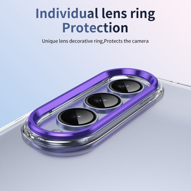 For Samsung Galaxy Z Fold4 Ice-Cold Holder PC Hybrid TPU Phone Case