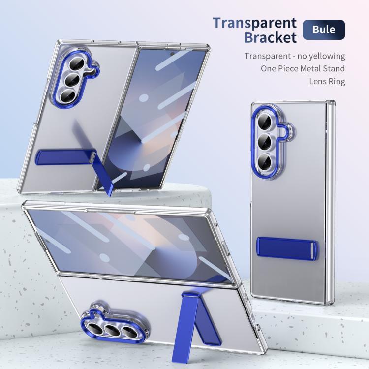 For Samsung Galaxy Z Fold7 5G Ice-Cold Holder PC Hybrid TPU Phone Case