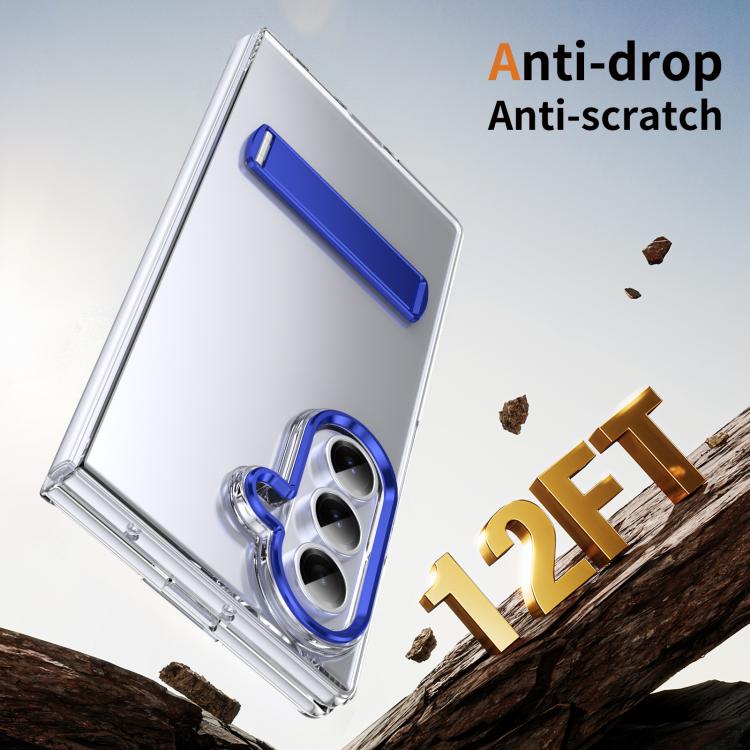 For Samsung Galaxy Z Fold7 5G Ice-Cold Holder PC Hybrid TPU Phone Case