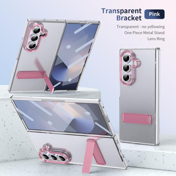 For Samsung Galaxy Z Fold7 5G Ice-Cold Holder PC Hybrid TPU Phone Case