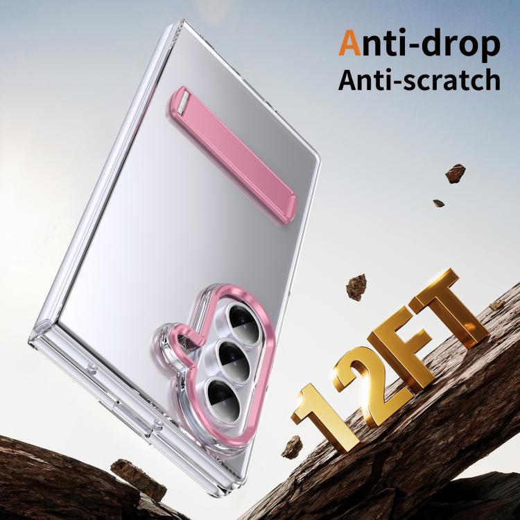 For Samsung Galaxy Z Fold7 5G Ice-Cold Holder PC Hybrid TPU Phone Case