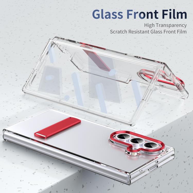For Samsung Galaxy Z Fold7 5G Ice-Cold Holder PC Hybrid TPU Phone Case
