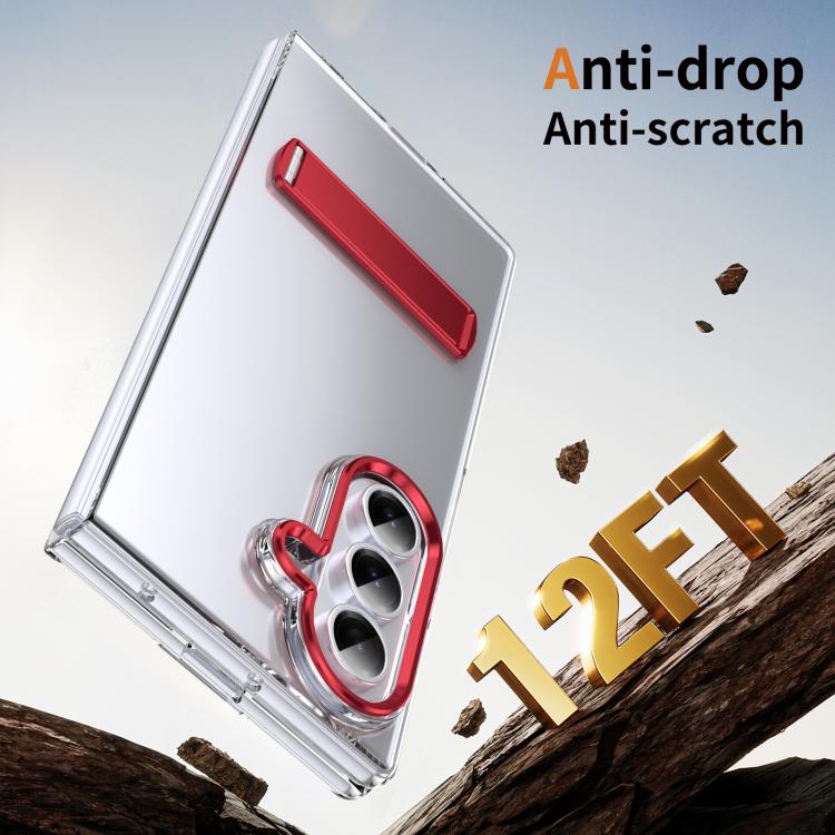 For Samsung Galaxy Z Fold7 5G Ice-Cold Holder PC Hybrid TPU Phone Case